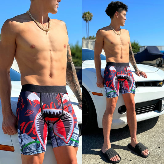 Keep It 100 Dollar Bill Emoji Boxers, Color