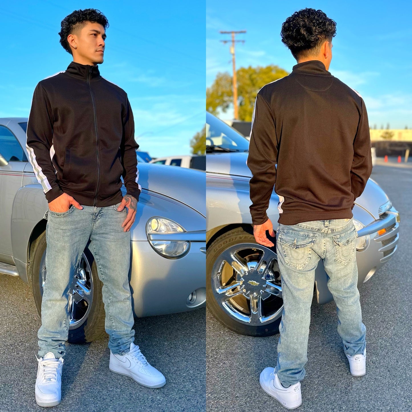 FINAL SALE Black Cali Racer Jacket