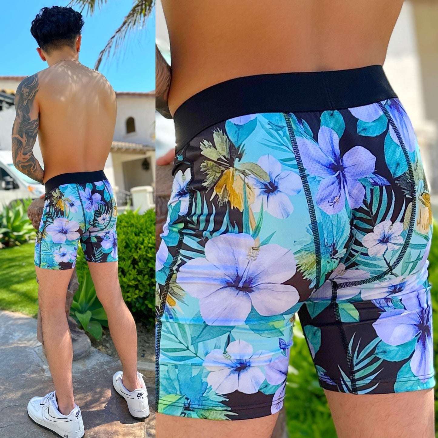 Balboa Bloom Boxers, Back Side