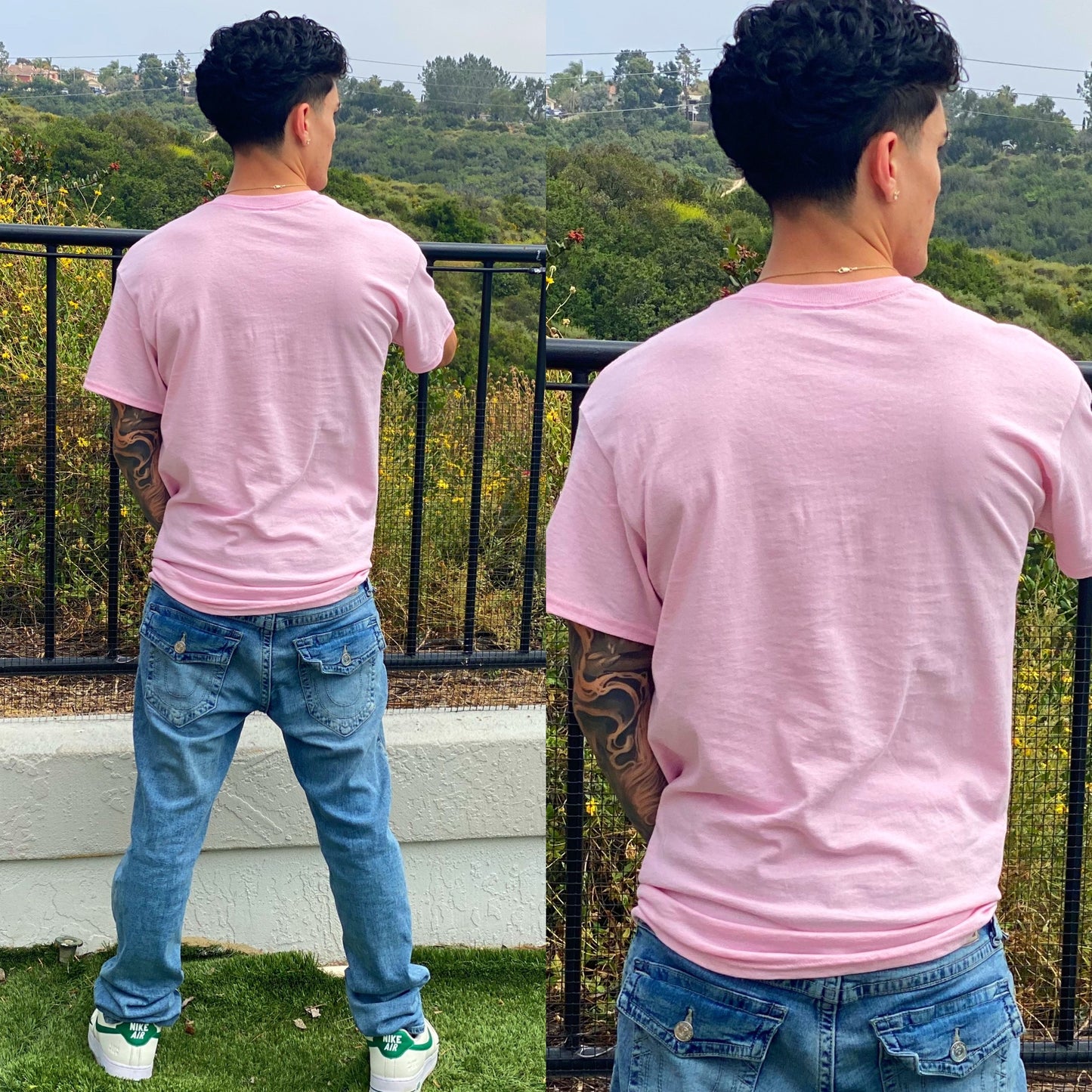 FINAL SALE Pink Chucky Graphic Tee Crew Neck T-Shirt