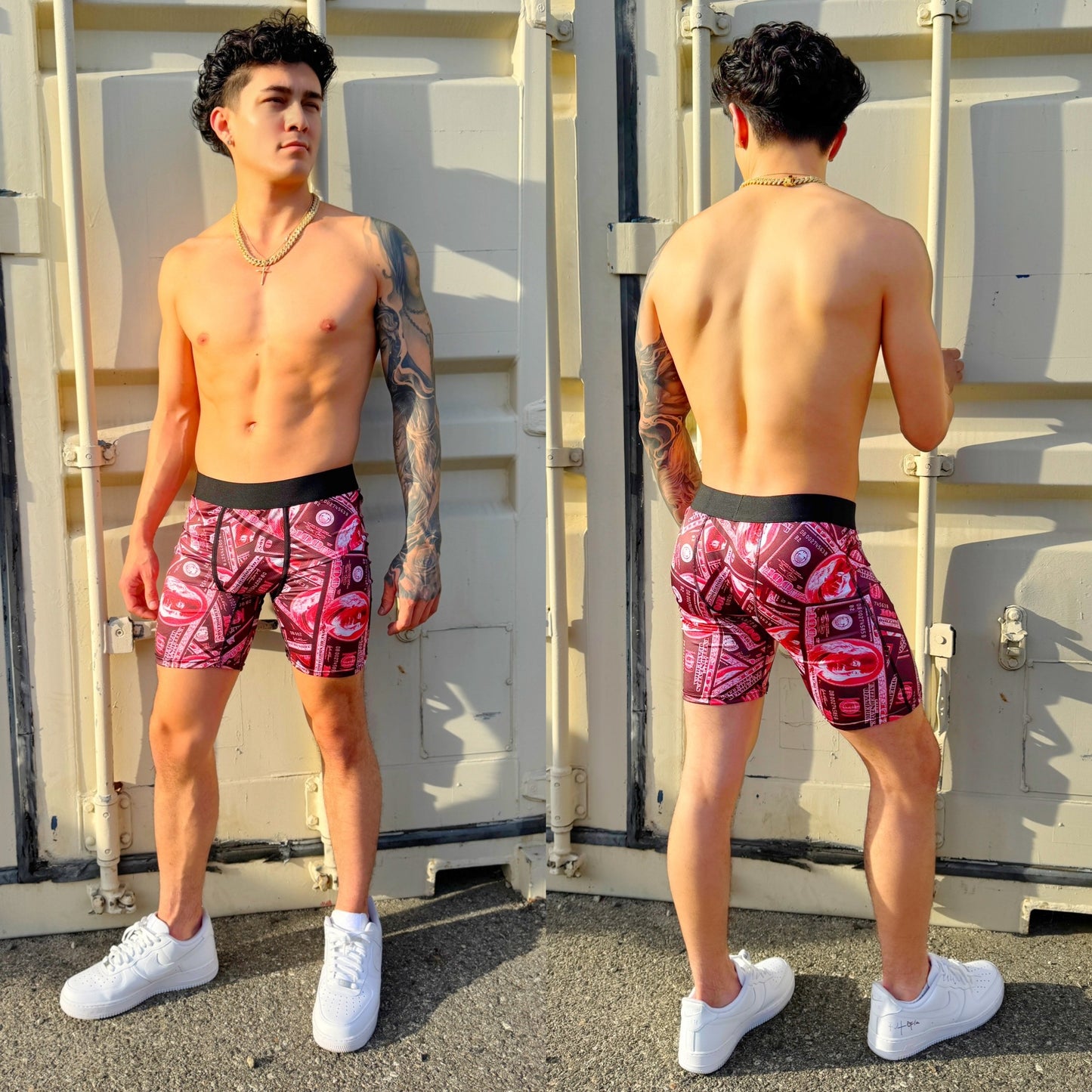 Blood Money Boxers, color