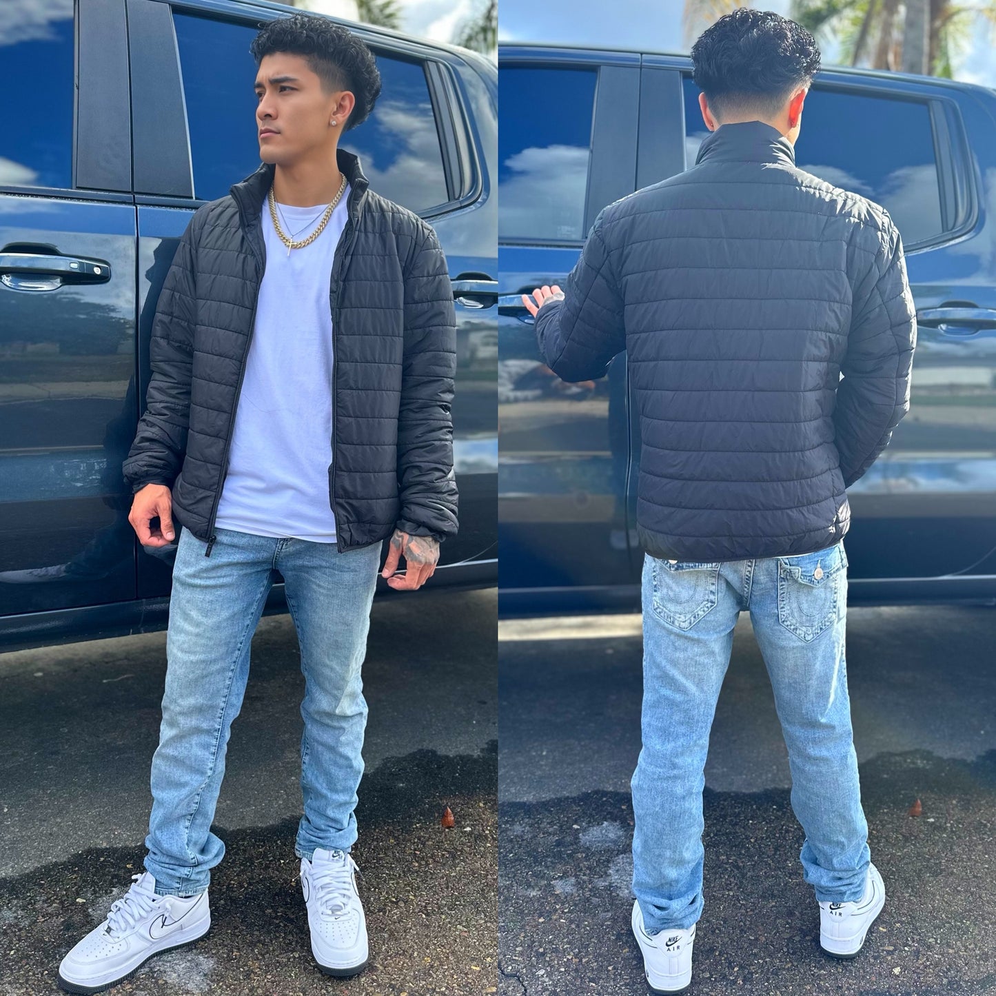 FINAL SALE Cali Black Puffer Jacket