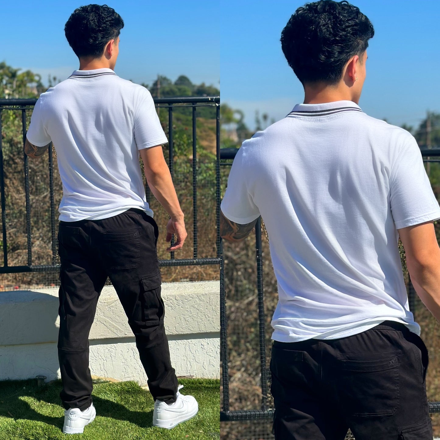 FINAL SALE Pacific Palm 🌴 Polo Shirt