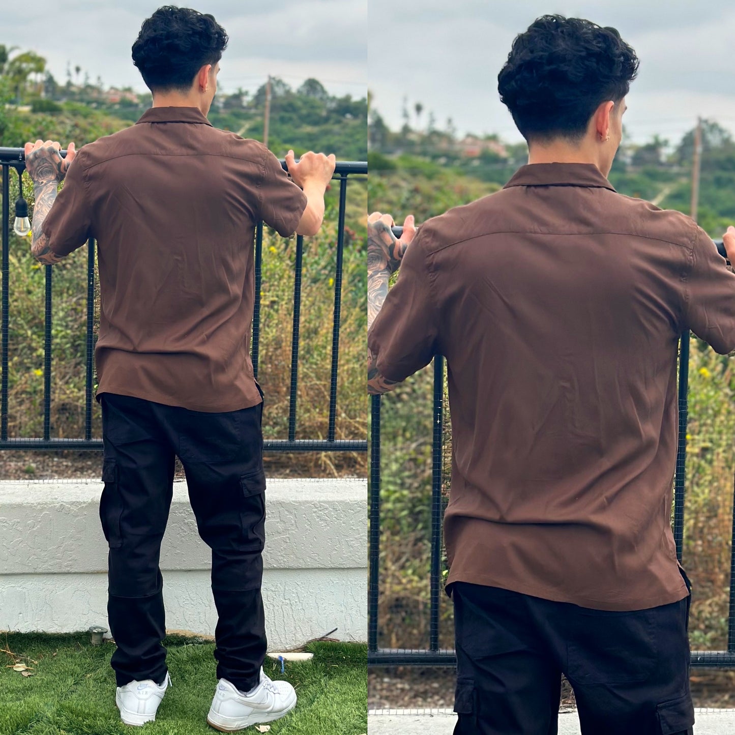 FINAL SALE Boardwalk Brownies Button Up