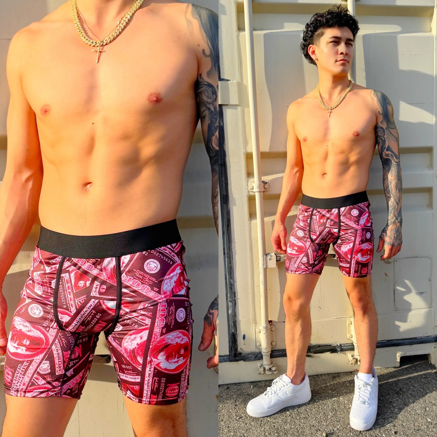 Blood Money Boxers, front side