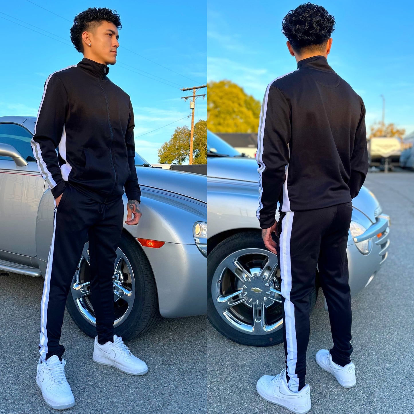 FINAL SALE Black Cali Racer Jacket