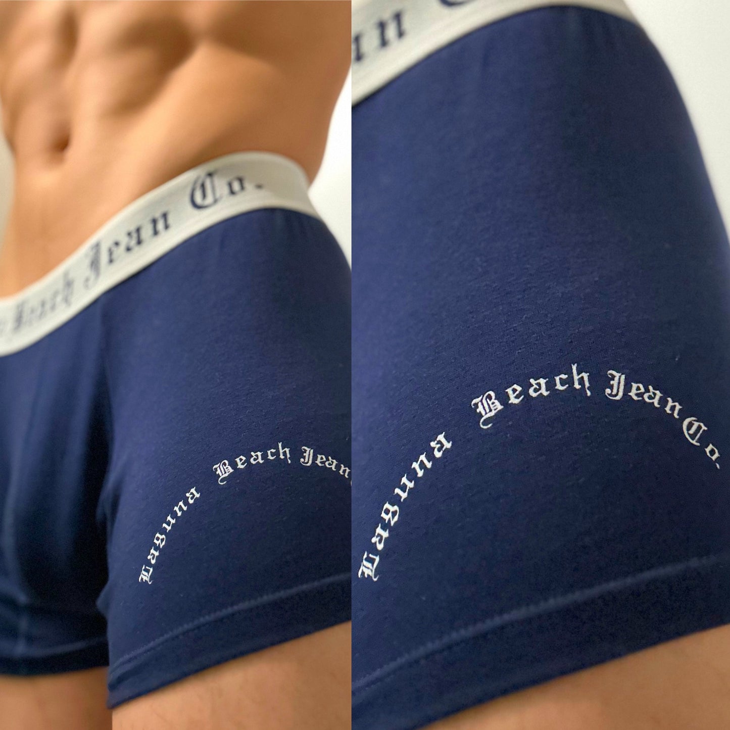 FINAL SALE Navy Blue Laguna Beach Jean Co. Boxer Briefs