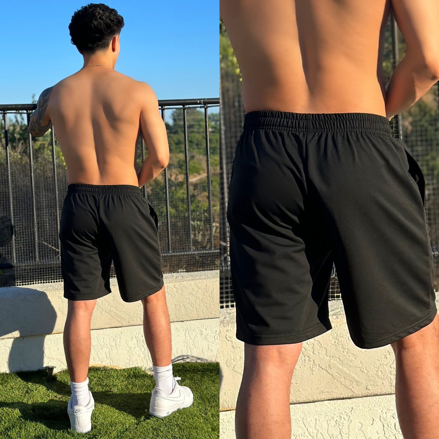 Black Grim Reaper Sweat Shorts π