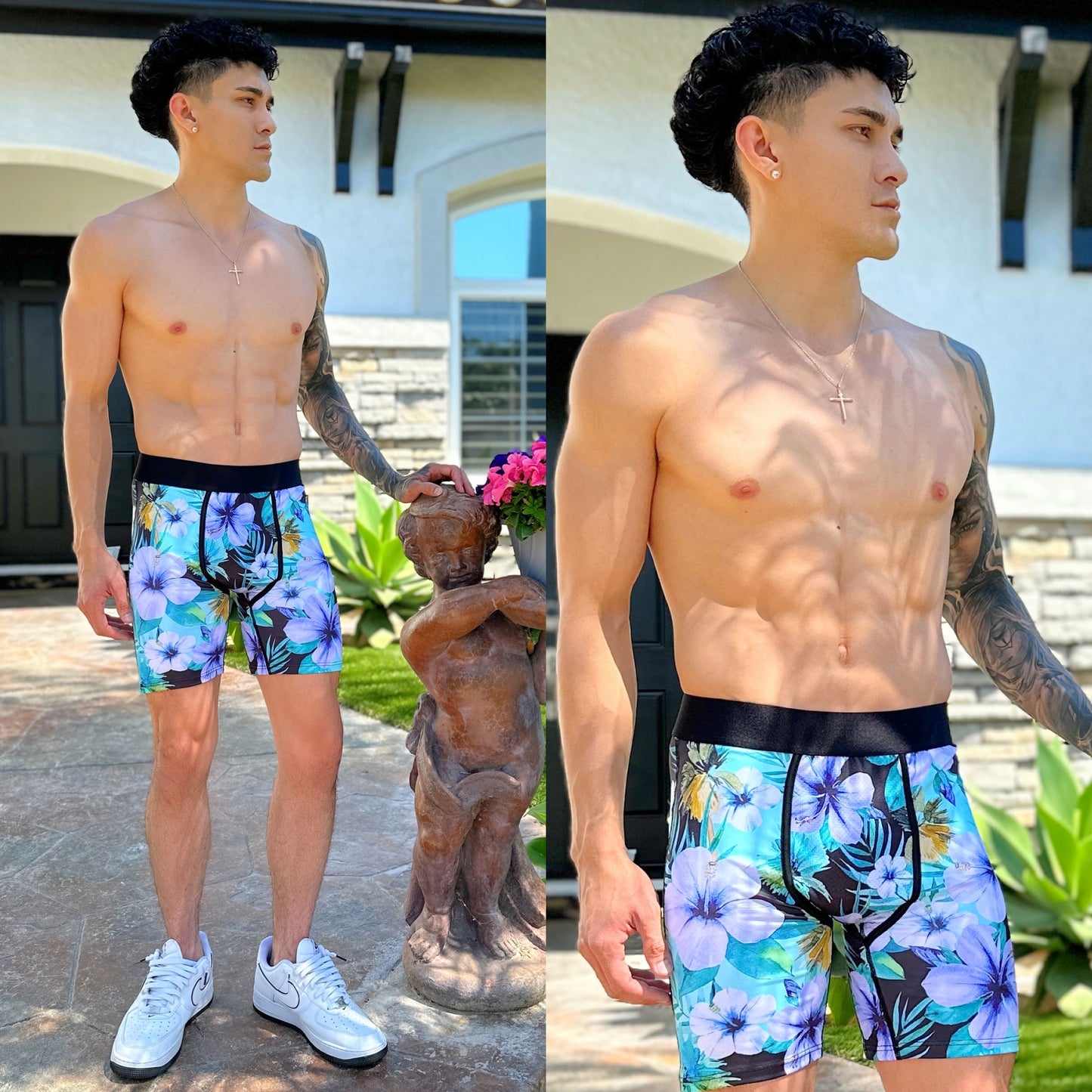 Balboa Bloom Boxers, Front Side