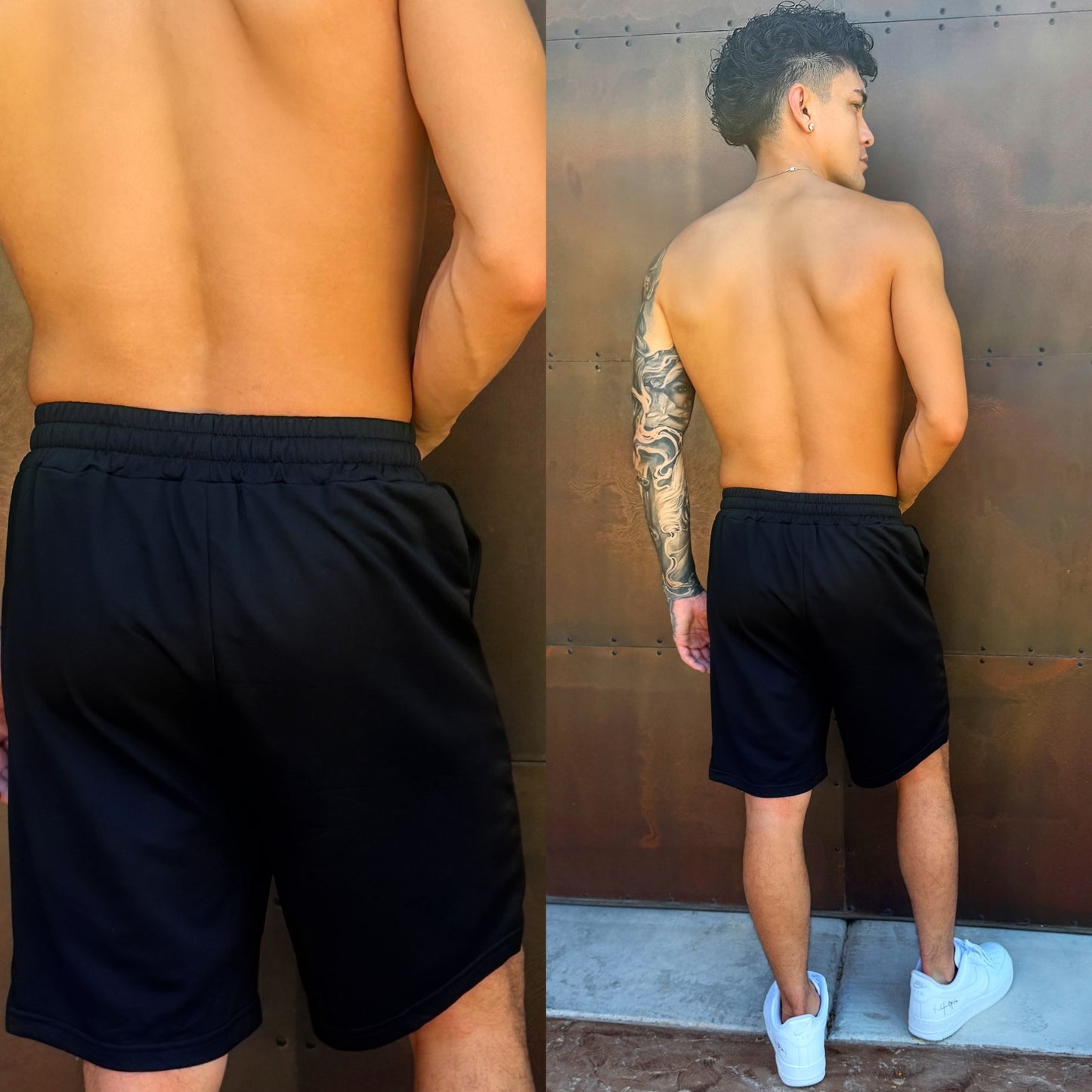 Cali King Black Sweatshorts