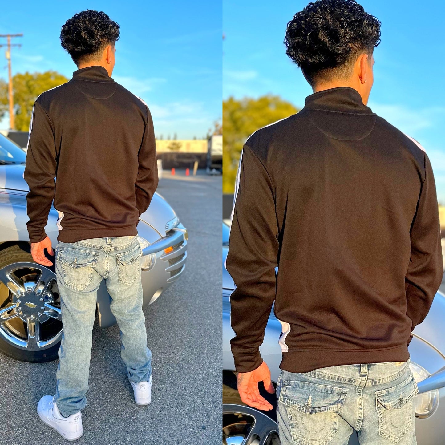 FINAL SALE Black Cali Racer Jacket