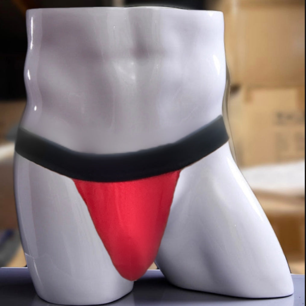 Black & Red Jockstrap