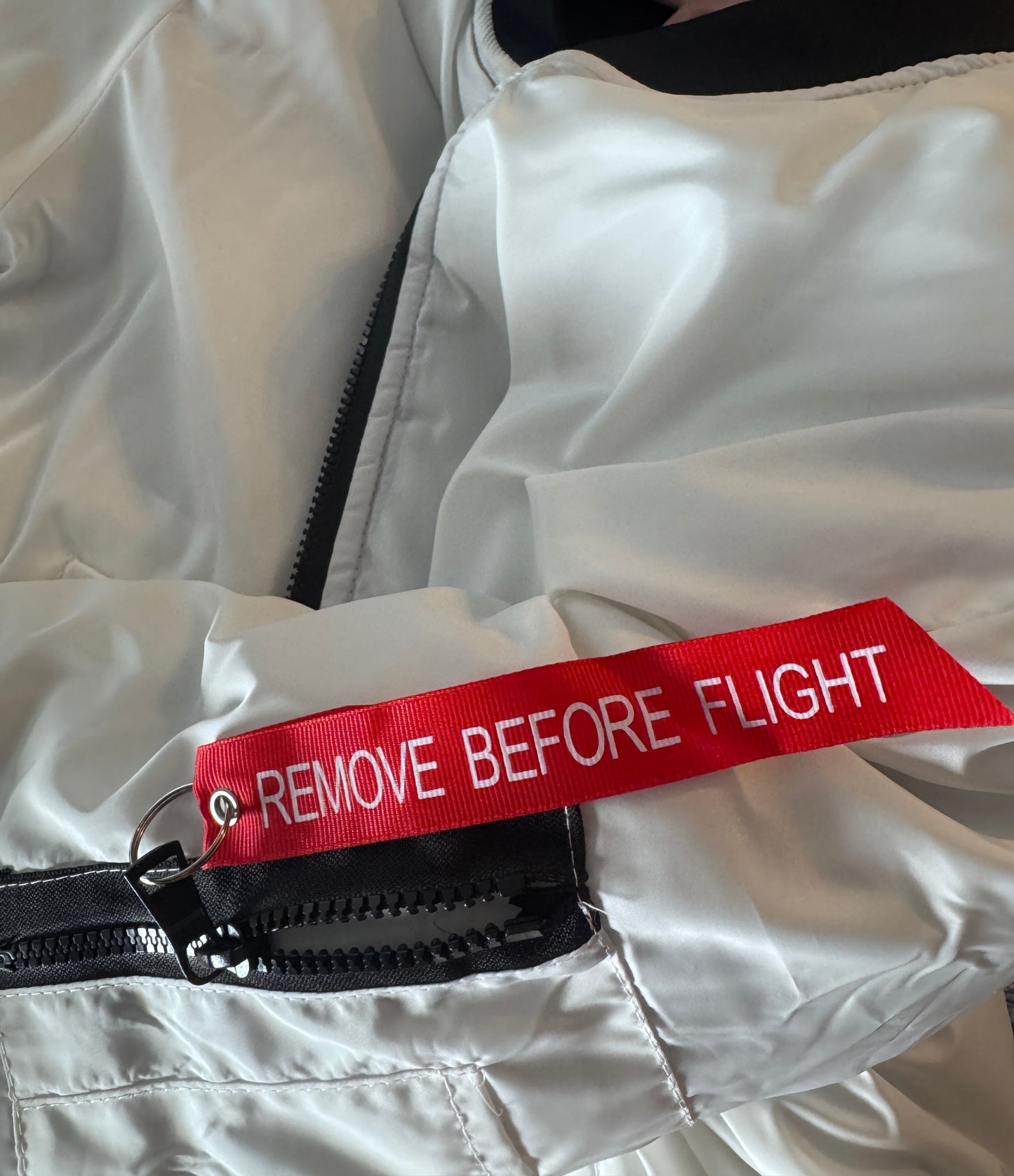 White Astro Bomber Jacket π