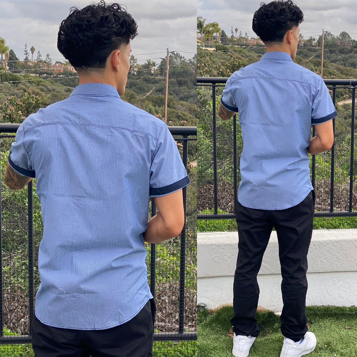 FINAL SALE Beach Boy's π Nautical Button Up Top