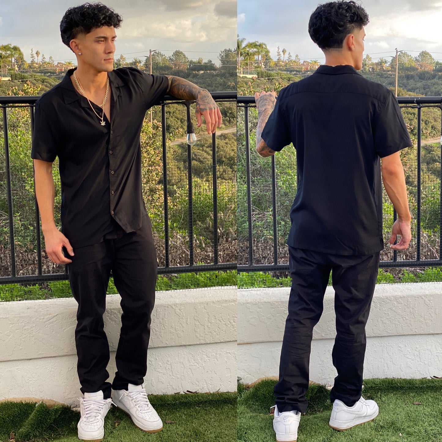 FINAL SALE Weekends in Vegas Button Up