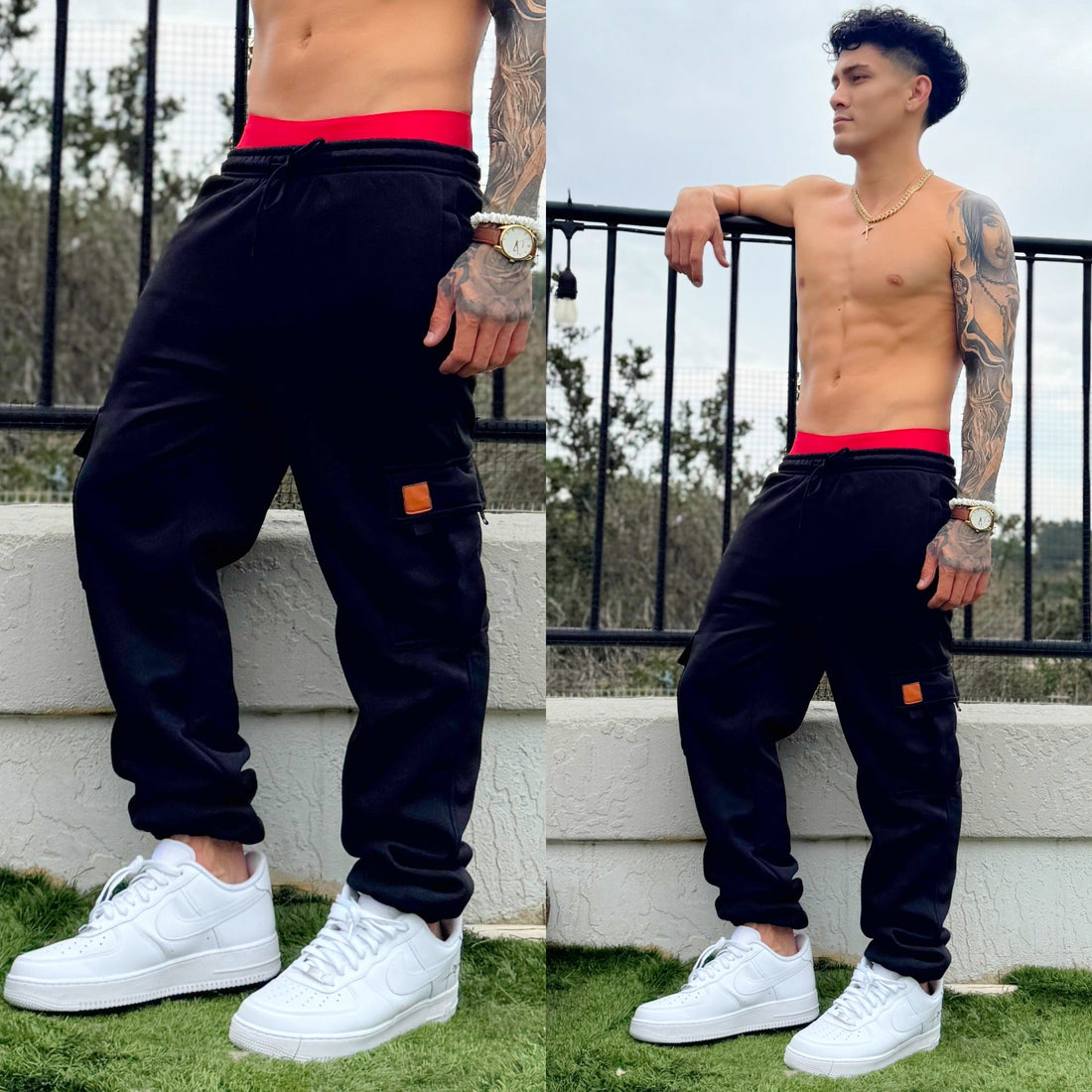 Black Cognac Brown Extra Thick Sweatshorts – Streetwear Comfort Meets Comfortable Craftsmanship