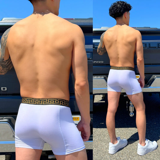 White Greco Boxer Briefs