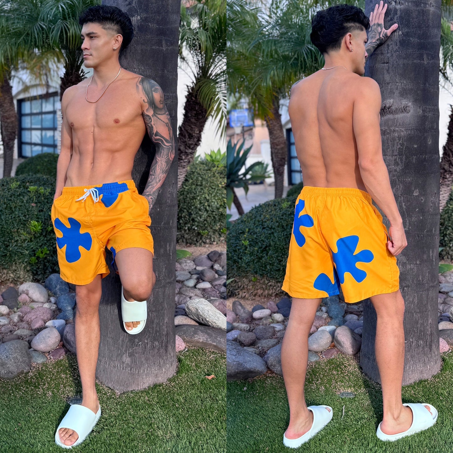 Jellywave Yellow Swim Shorts