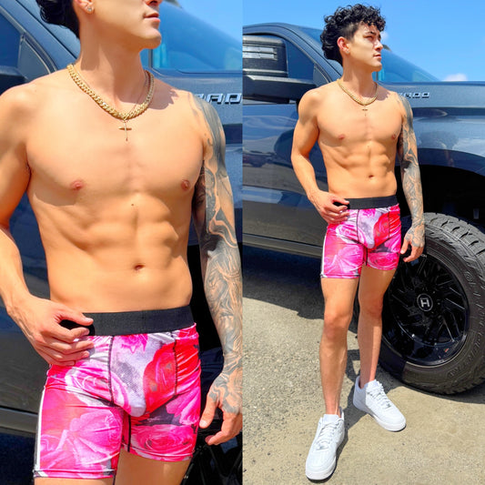 Red Roses Boxers, front side