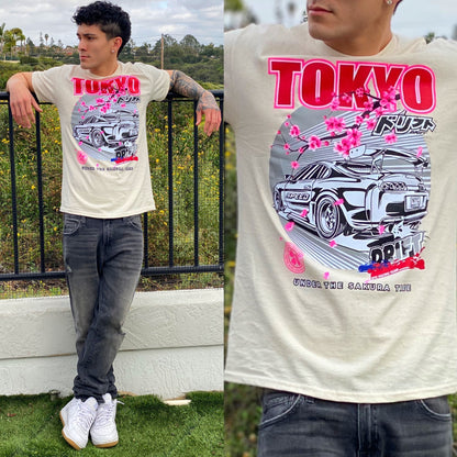 Tokyo Drift Graphic Tee T-Shirt, Printed in the USA  🇺🇸