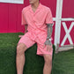 Pacific Pink Corduroy Shorts