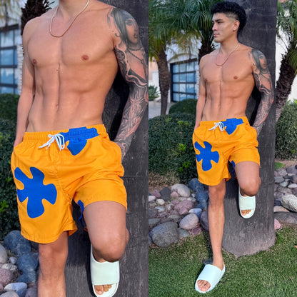 Jellywave Yellow Swim Shorts