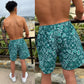 Green Bandana Board Shorts