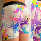 Splash Art Graffiti Boxer Briefs, Back Side Detail