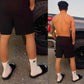 Urban X-Treme White Crew Socks, back side