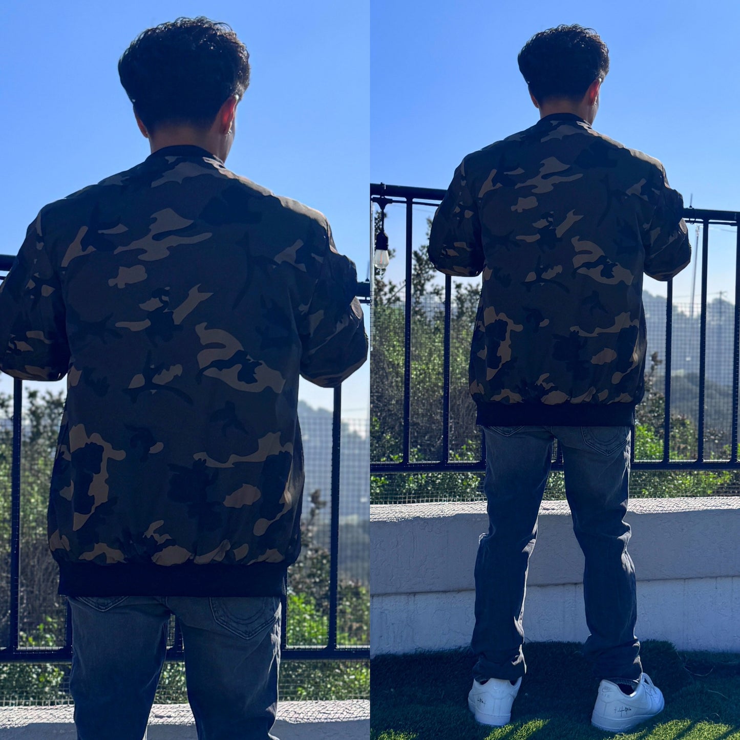 Cali Camo Bomber Jacket