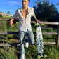 White Maverick Sheer Short Sleeve Button Up Shirt