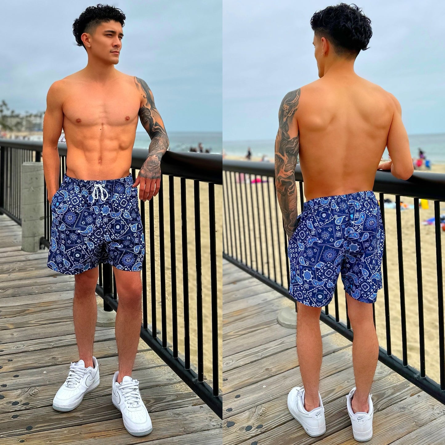 Laguna Beach Blue Board Shorts