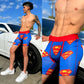 Red & Blue Superman Boxers, Color