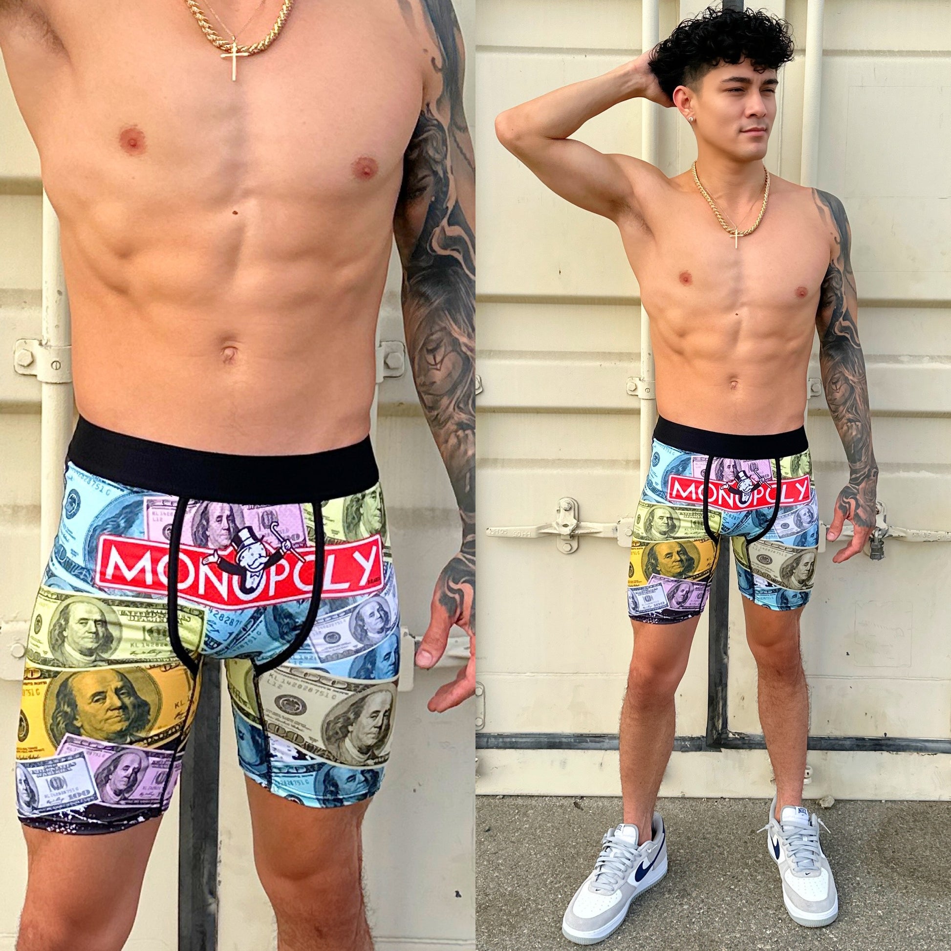 Monopoly Boxers, Front Side 