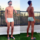 Lagoon Green Boxer Briefs, nico shirtless male model
