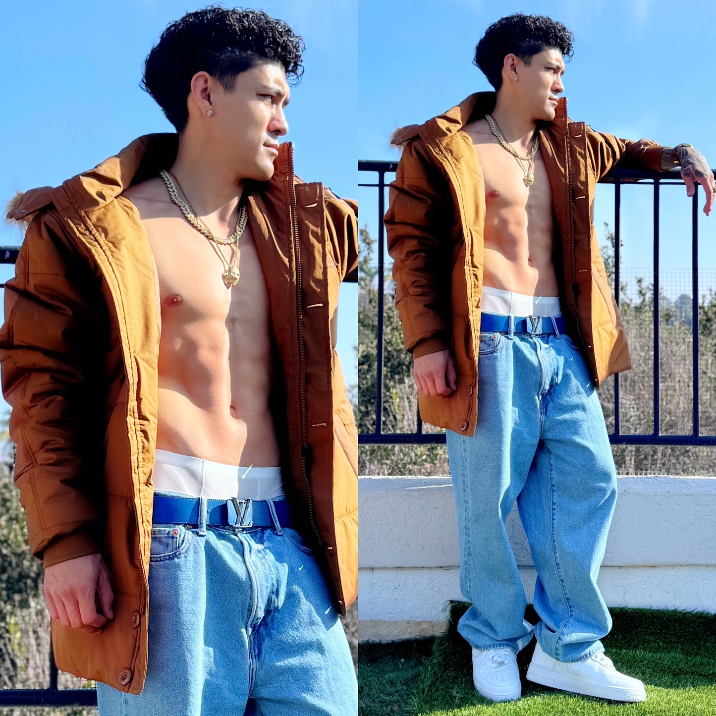 Chocolate Milk Winter Parka Jacket, detail