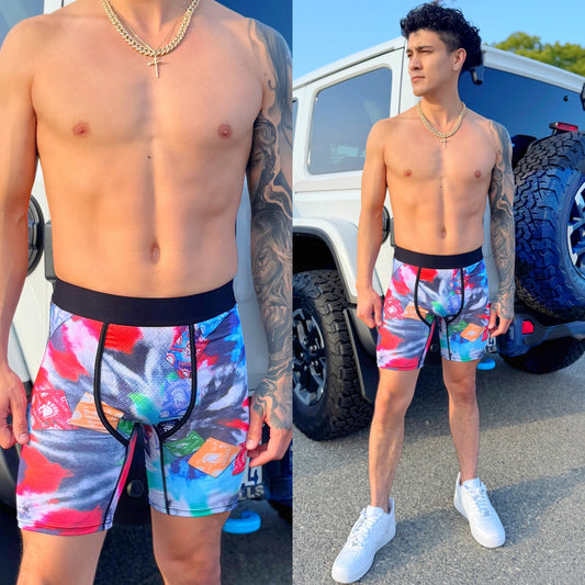 Trojan Fire & Ice Boxers, front side