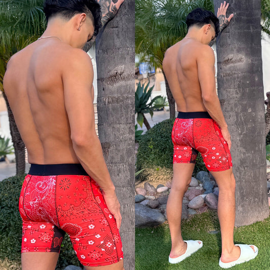 Red Bandana Boxers