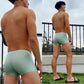 Lagoon Green Boxer Briefs, back