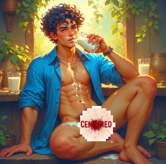 “The Milkman Uncut & Uncensored” — Limited Edition Comic Book Print (Only 25 Available)