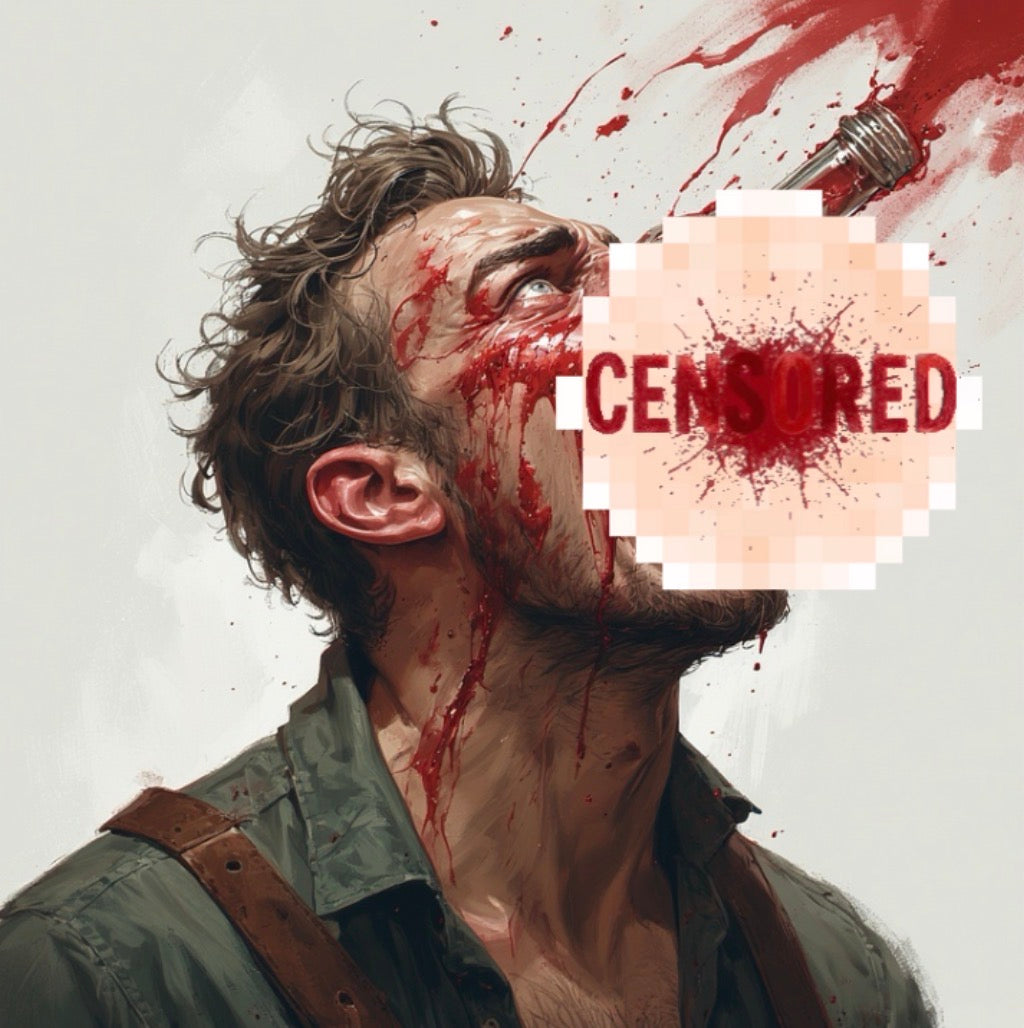 “The ‘Known Nothing’ Man & The Milkman’s Glass Bottle” — Limited Edition Comic Book Print (Only 50 Available)