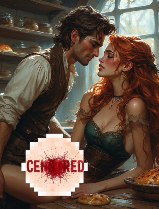 “Lily and Michael Under the Moon” — Limited Edition Comic Book Print (Only 50 Available)