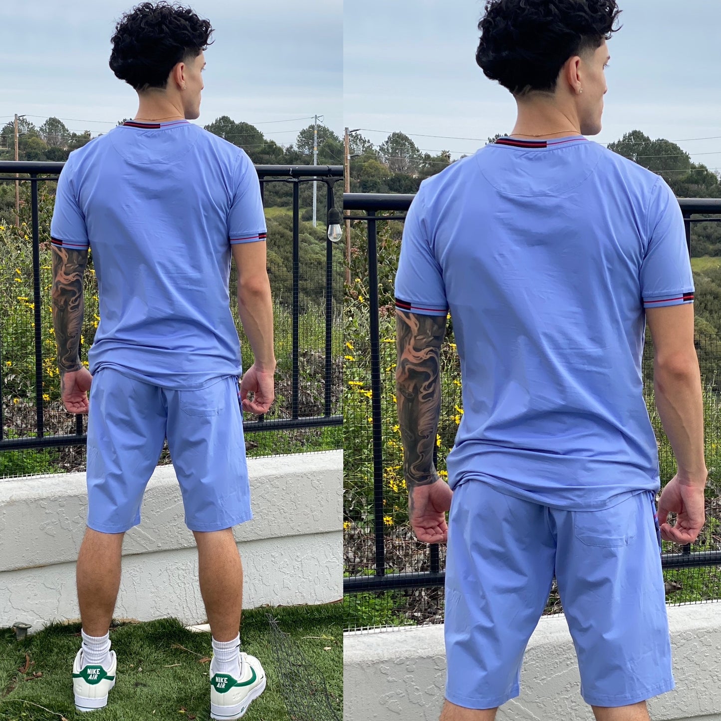 California Skies 🌤️ Sky Blue Shirt