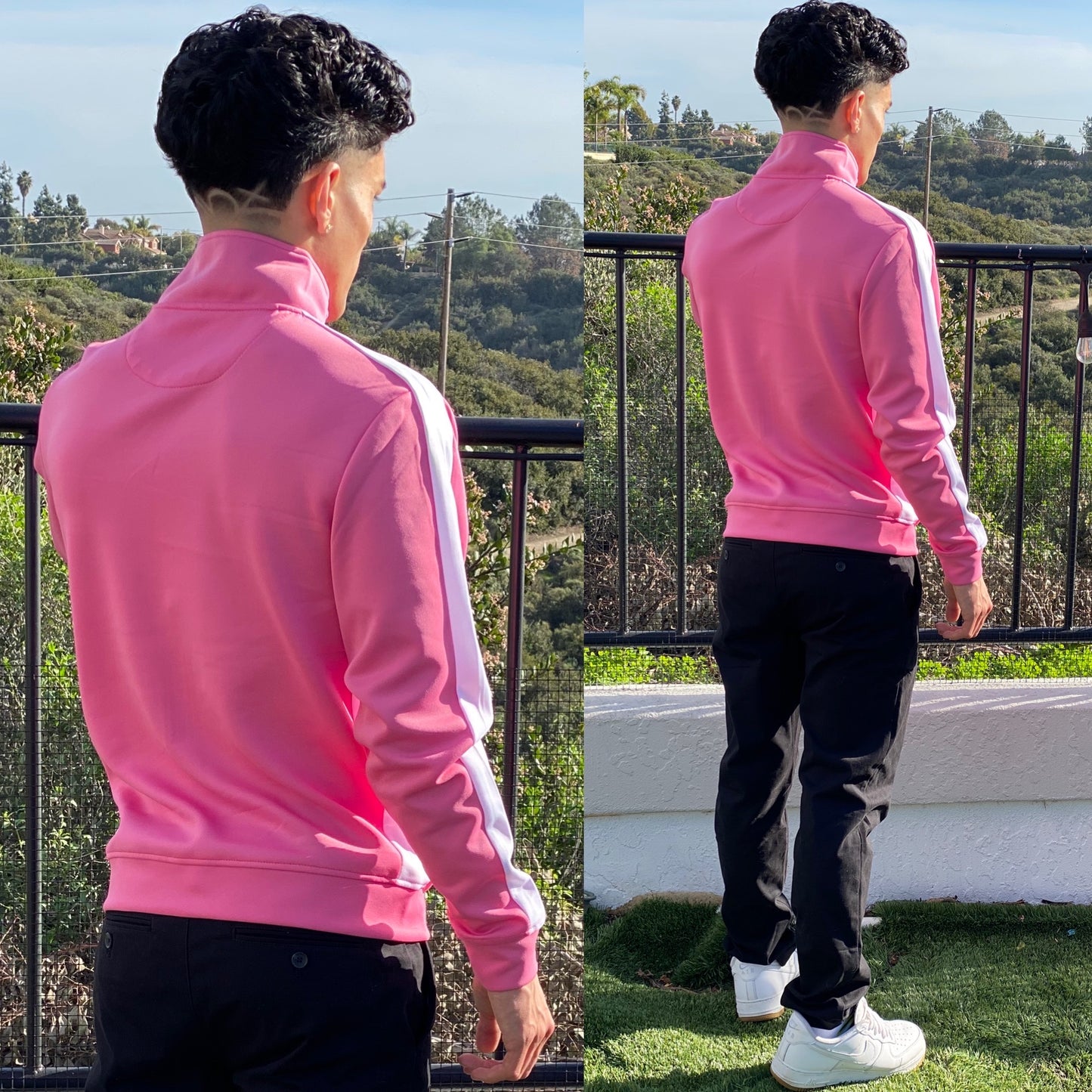 Pink Pacific Beach Jacket