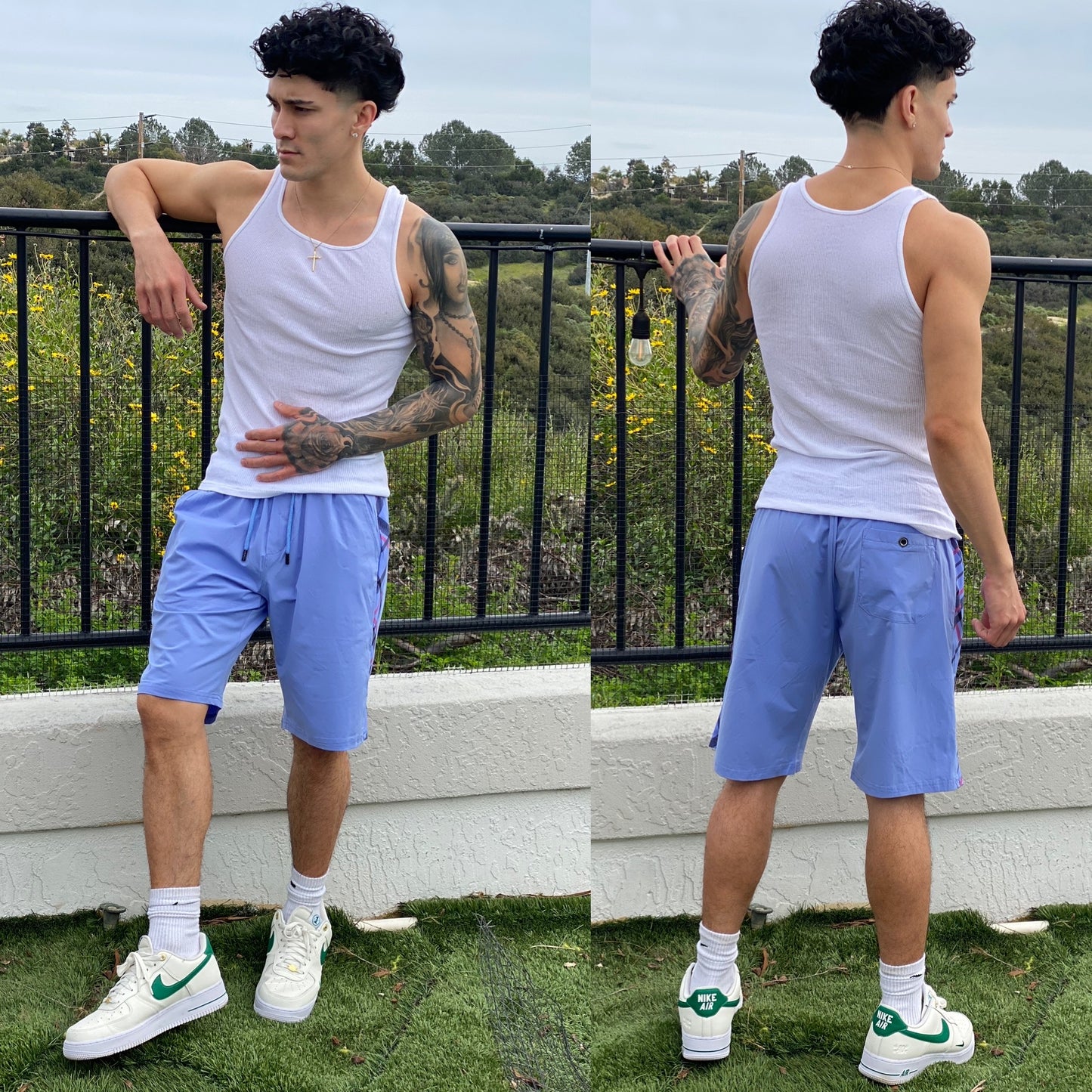 California Skies 🌤️ Sky Blue Shorts